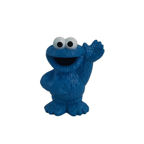 Sesame Street Toy Figures 3" Cake Toppers Cookie Monster Elmo Oscar Abby Grover - Picture 10 of 13